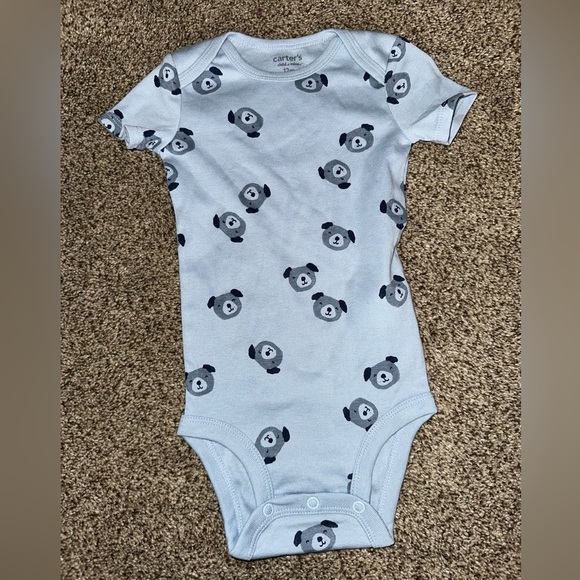 Adorable dog Print Baby Onesie and Pants Set - Picture 2 of 3